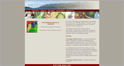 Desktop Screenshot of bridgemedicalcenter.com